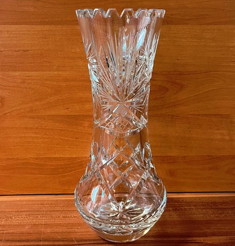Große vase bleikristall - vase,