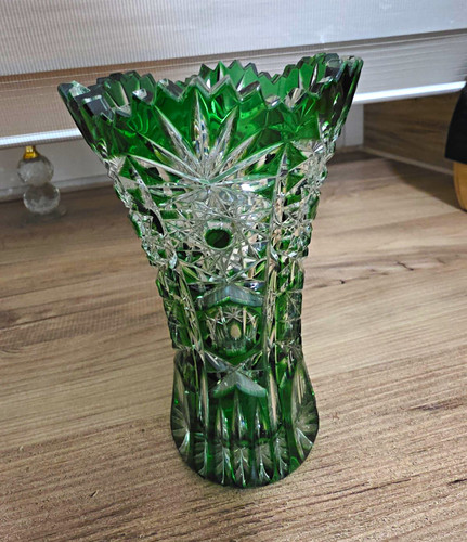 Bleikristallvase