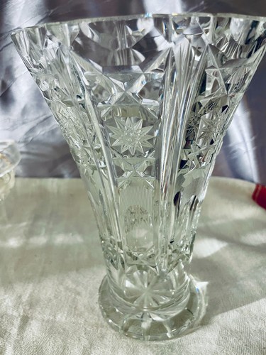 Vintage große vase kristall - vintage,