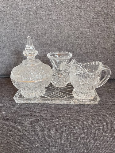 4teilig bleikristallset ein - 4teilig., bleikristallset/ein