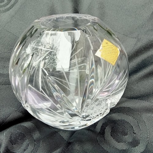 Bleikristall vase - bleikristall,