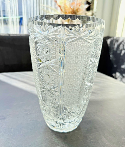 Großes vase handgeschliffene - großes,