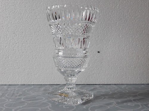 Bleikristallvase pokal h - pokal,