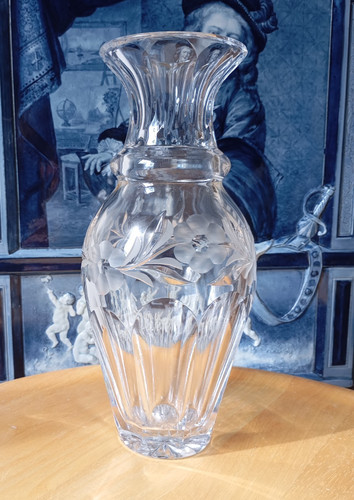Bleikristall vase blumen - bleikristall,