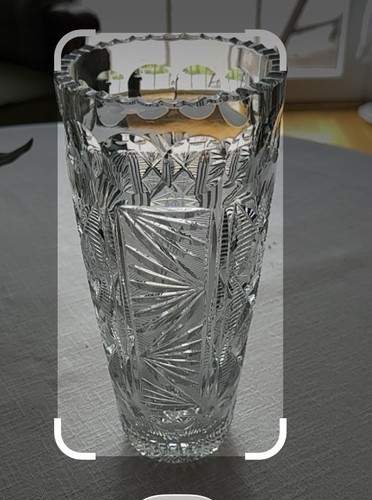 Kristall vase bohemian - vase,