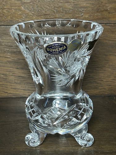 Bohemia bleikristall vase - vase, 3