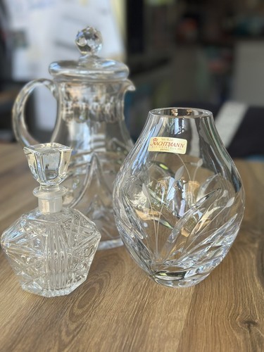 Bleikristall vase kanne - bleikristall,