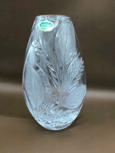 Bleikristall vase - 🦋,
