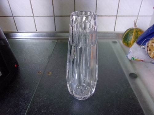 Vase bleikristall schlichtes - vase,,