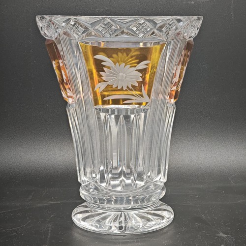Vase tulpenvase bleikristall - vase,, tulpenvase,