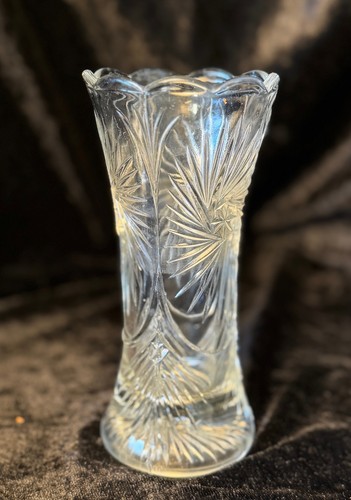 Alte kristallvase bleikristall - alte,