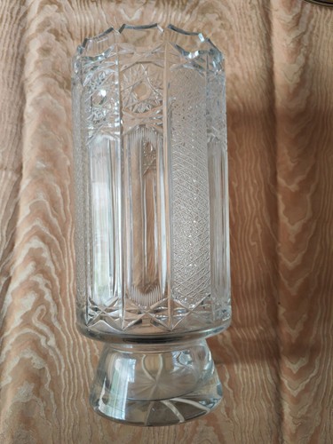 Große bleikristall vase - bleikristall,