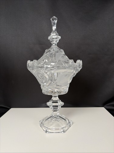 Bleikristall deckel dose pokal - dose,