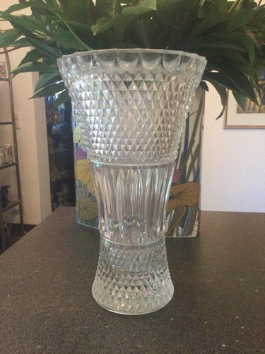 Vase trichtervase bleikristall - vase,