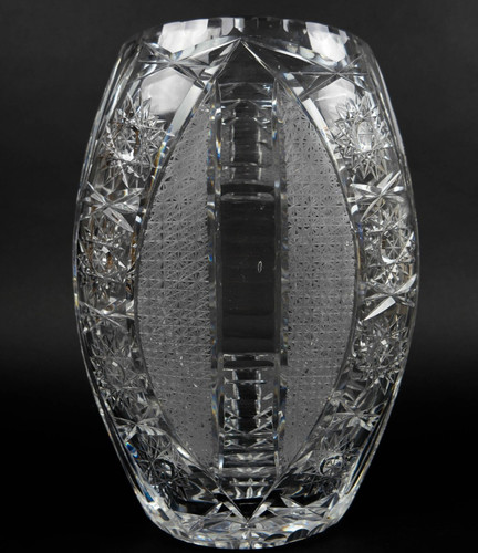 Schwere bleikristall vase - schwere,