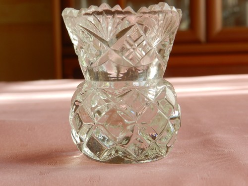 Vase bleikristall - vase,