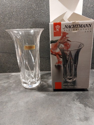 Nachtmann bleikristall vase - bleikristall,
