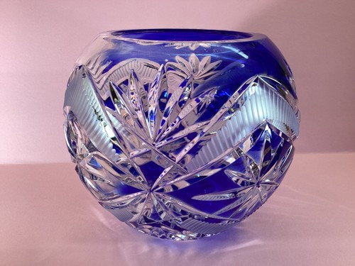 Schwere ddr bleikristall kugel - bleikristall,