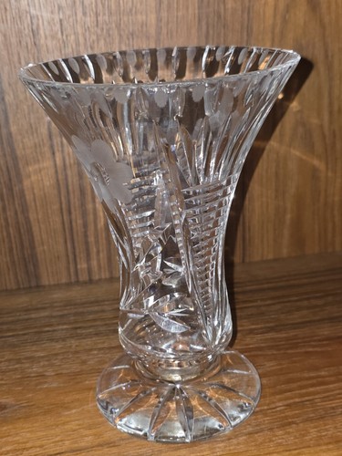 Kristallglas vase h21cm - kristallglas,