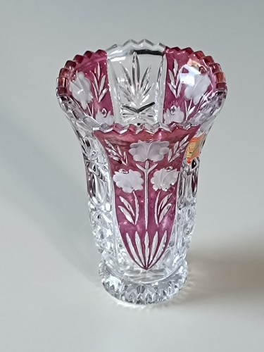 Bleikristall vase handarbeit - vase,