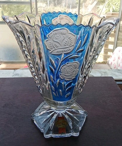 Bleikristallvase anna hütte - bleikristallvase,