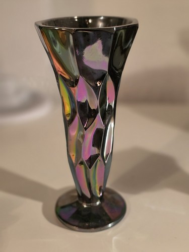Vintage lgw bleikristall vase - vintage,