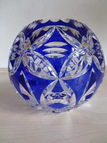 Bleikristall vase kugelvase - bleikristall,