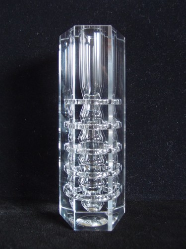 Vase mit inneren luftringen - mit,