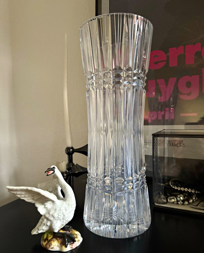 Bleikristallvase 30cm