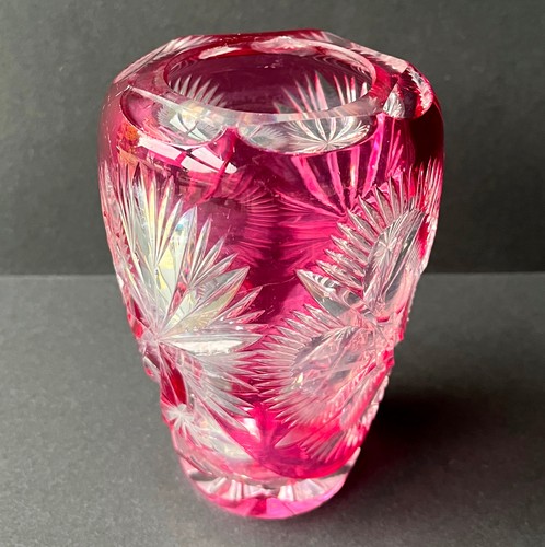 Vase bleikristall - vase,