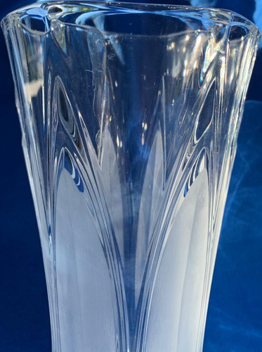 Bleikristall vase transparent - vase,