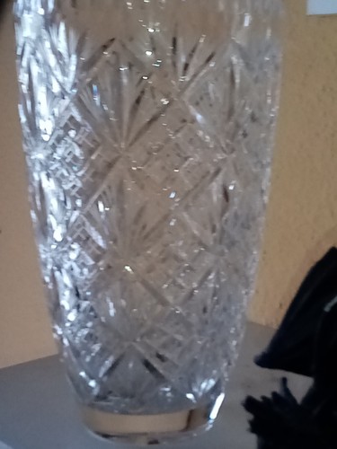 Bleikristall blumenvase - bleikristall,