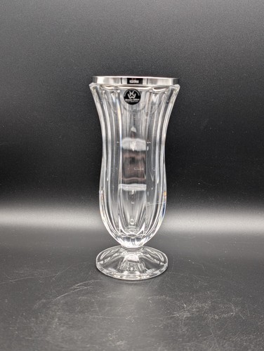 Vintage kristallvase mit 800er - kristallvase,