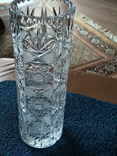 Bleikristall vase tiroler - bleikristall,