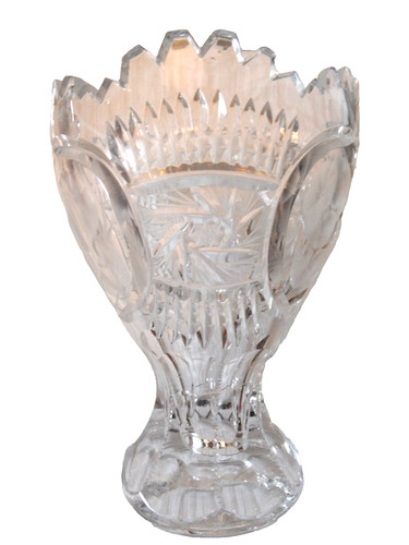 Vase bleikristall mit - vase,